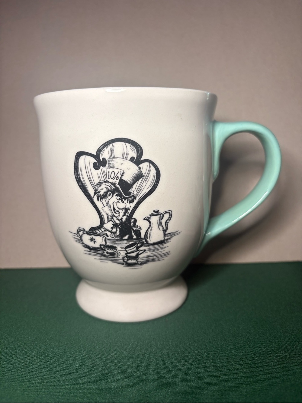 Disney Rae Dunn Alice in Wonderland Mad Hatter mug